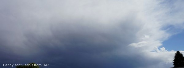 Showers Drift South