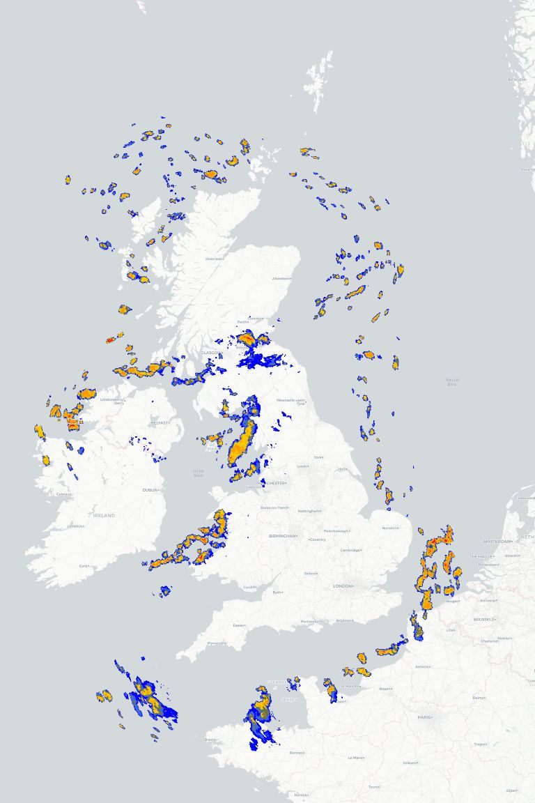 Metcheck.com - United Kingdom Latest Zoomable Normal Radar - Updated ...