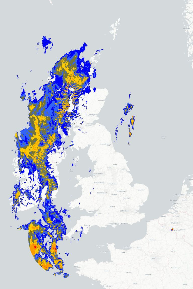 Metcheck.com - United Kingdom Latest Zoomable Normal Radar - Updated ...